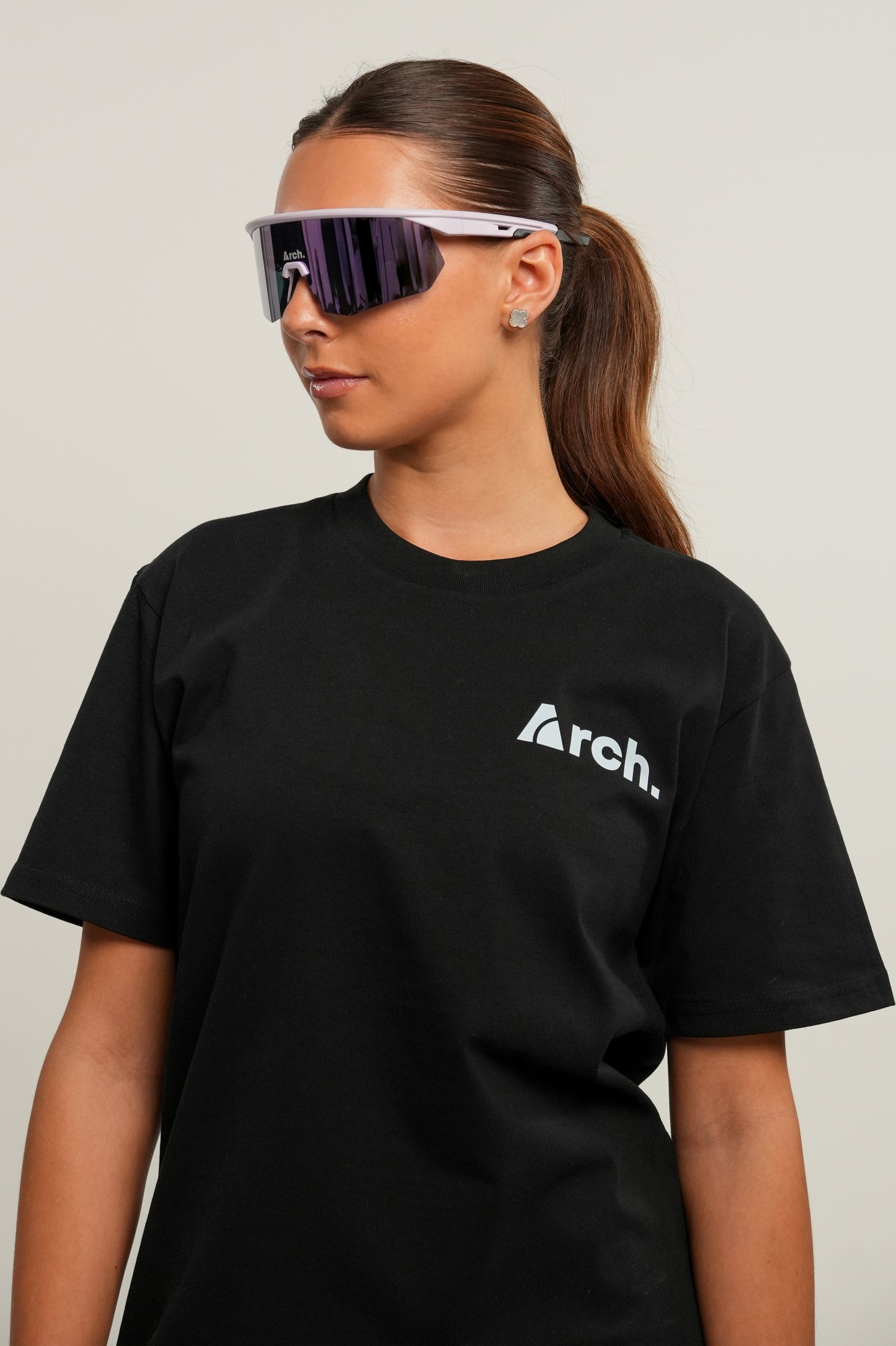 V01 ACTIVE POLARISED SUNGLASSES - PURPLE LENSE VIOLET FRAME