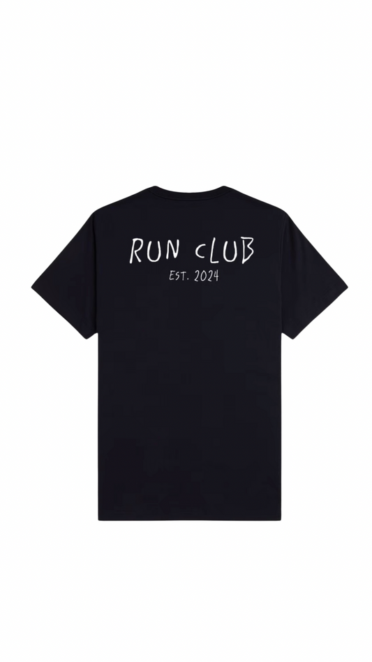 ARCH LIFESTYLE CLASSIC RUN CLUB TEE - BLACK