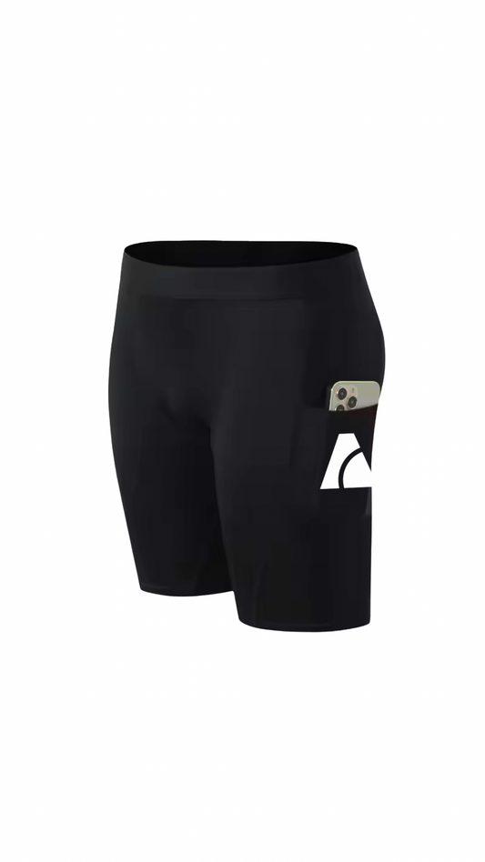 ELITE COMPRESSION TIGHT HALF - BLACK
