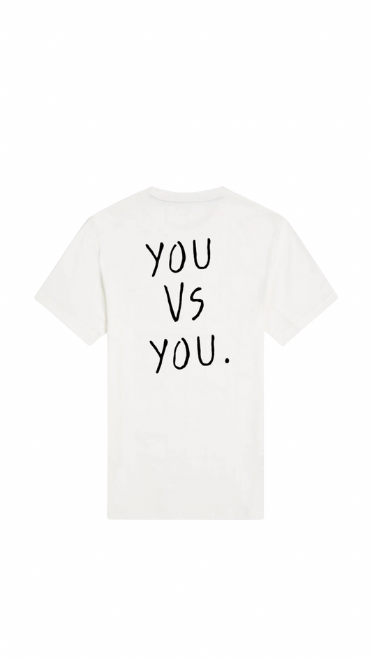 ARCH LIFESTYLE YOU VS YOU TEE - WHITE