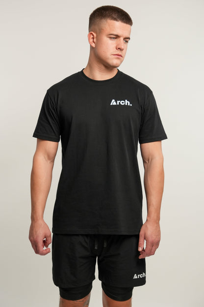 ESSENTIAL LOGO TEE - BLACK