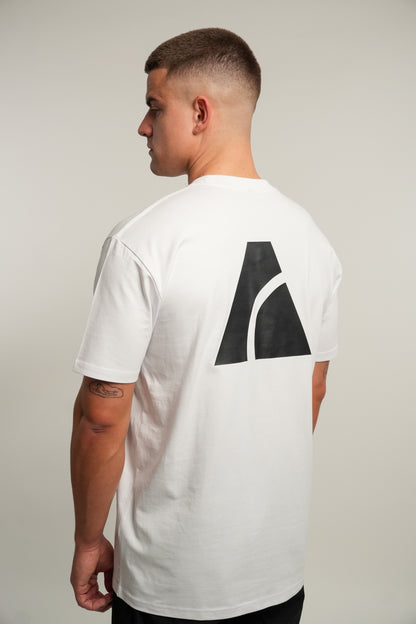 ARCH LIFESTYLE ESSENTAL LOGO TEE - WHITE