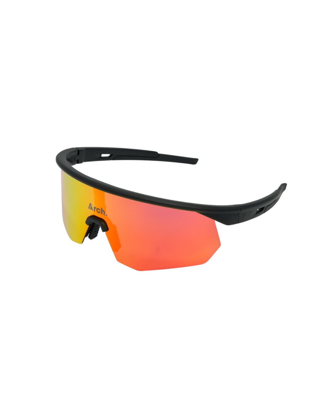 AURA RUNNING SUNGLASSES - ORANGE/RED/BLACK