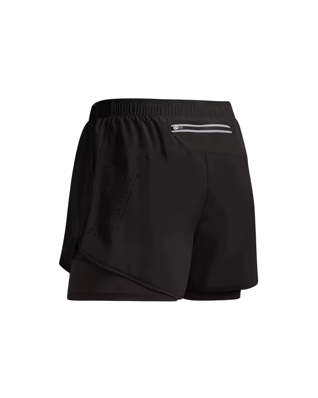 [PRE ORDER] STASH 2 IN 1 DISTANCE SHORTS - BLACK AW25