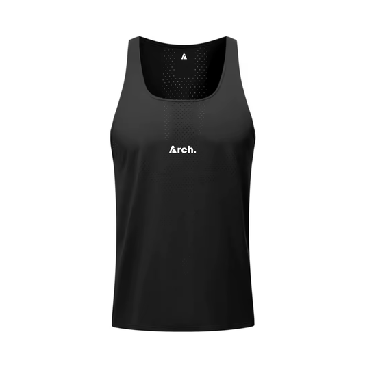 MARATHON SINGLET - BLACK