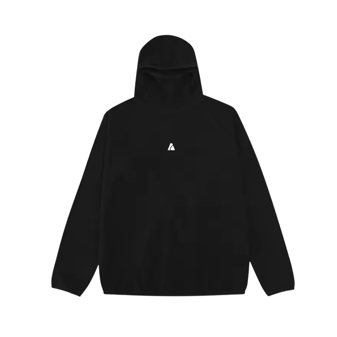 [PRE ORDER] - POLARTEC WAFFLE HOODIE BLACK AW25